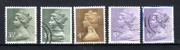 GROOT BRITTANIE Yt. 611/613° Gestempeld 1970-1980 - Used Stamps