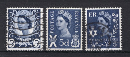 GROOT BRITTANIE Yt. 533/535° Gestempeld 1968-1971 - Used Stamps