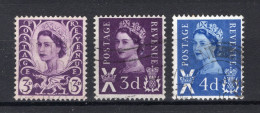 GROOT BRITTANIE Yt. 514/516° Gestempeld 1968-1971 - Used Stamps