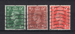 GROOT BRITTANIE Yt. 253/255° Gestempeld 1951 - Used Stamps