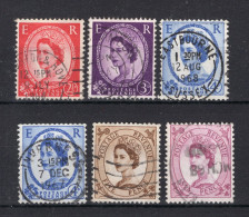 GROOT BRITTANIE Yt. 266/270° Gestempeld 1952-1954 - Used Stamps