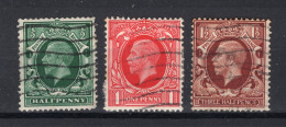 GROOT BRITTANIE Yt. 187/189° Gestempeld 1934-1936 - Used Stamps