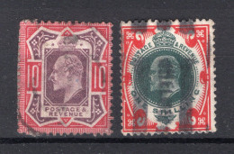 GROOT BRITTANIE Yt. 116/117° Gestempeld 1902-1910 - Used Stamps