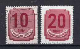 HONGARIJE Yt. T174/175° Gestempeld Portzegels 1946-1950 - Strafport
