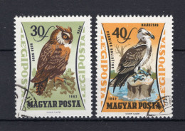 HONGARIJE Yt. PA250/251° Gestempeld Luchtpost 1962 - Used Stamps