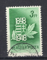 HONGARIJE Yt. 892° Gestempeld 1948 - Usado