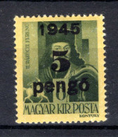 HONGARIJE Yt. 707 MNH 1945 - Nuevos