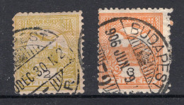 HONGARIJE Yt. 57/58° Gestempeld 1904-1905 - Used Stamps