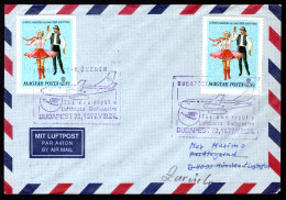 HONGARIJE Yt. 2568 Brief Air Mail 1977  - Cartas & Documentos