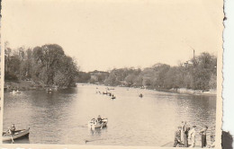 Foto Königsberg - Park Mit See Und Booten  - 1941 - 9*6cm (69568) - Places