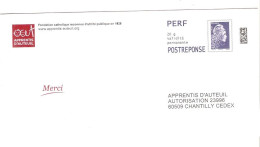 409994 Apprentis D'Auteuil Prêt-à-poster PAP Yseult YZ Entier Postal PERF - Listos Para Enviar: Respuesta/Marianne L'Engagée