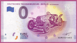 0-Euro XEMV 03 2019 DEUTSCHES TECHNIKMUSEUM - BERLIN - NAG RENNWAGEN - Essais Privés / Non-officiels