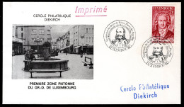 LUXEMBURG Yt. Centenaire Du Décès Prince Henri Des Pays-Bas 1979 - Brieven En Documenten
