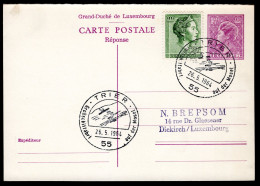 LUXEMBURG Yt. Grossschiffahrt Auf Der Mosel 26-5-1964 - Storia Postale