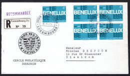 LUXEMBURG Yt. 841 FDC 1977 - BENELUX - Briefe U. Dokumente