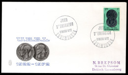LUXEMBURG Yt. 795 FDC 1972 - U.E.B.L. - Lettres & Documents