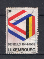 LUXEMBURG Yt. 743° Gestempeld 1969 - Oblitérés