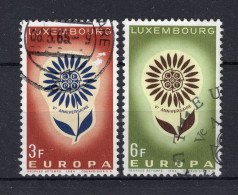 LUXEMBURG Yt. 648/649° Gestempeld 1964 - Used Stamps