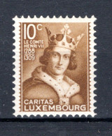 LUXEMBURG Yt. 252 MH* 1934 - Unused Stamps