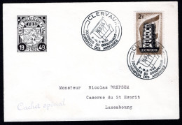 LUXEMBURG Yt. 514 FDC 1956 - EUROPA - Covers & Documents