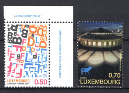 LUXEMBURG Yt. 1712/1713 MNH 2007 - Unused Stamps