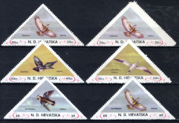KROATIE Birds MNH 1952 - Croacia