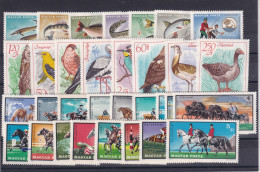 Hungría. Conjunto De 6 Series Del Tema Fauna - Unused Stamps