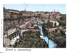 Grund U. Luxemburg (Karl Braun & Co Colors 1901) - Luxemburg - Stad