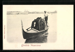 AK Venedig / Venezia, Gondel Auf Dem Wasser  - Other & Unclassified