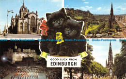 R071178 Good Luck From Edinburgh. Multi View. 1967 - Monde