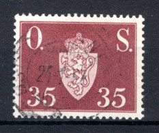 NOORWEGEN Yt. S64° Gestempeld 1952 - Dienstmarken