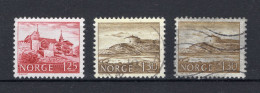 NOORWEGEN Yt. 695/696° Gestempeld 1977 - Oblitérés