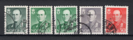NOORWEGEN Yt. 428/431° Gestempeld 1962 - Used Stamps