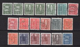 NOORWEGEN Yt. 439/449° Gestempeld 1962-1965 - Used Stamps