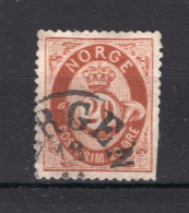 NOORWEGEN Yt. 42° Gestempeld 1883-1890 - Used Stamps