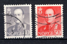 NOORWEGEN Yt. 430/431° Gestempeld 1962 - Used Stamps