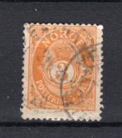 NOORWEGEN Yt. 37° Gestempeld 1883-1890 - Used Stamps