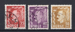 NOORWEGEN Yt. 362/363A° Gestempeld 1955-1957 - Used Stamps