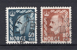 NOORWEGEN Yt. 330B/331° Gestempeld 1950-1952 - Used Stamps