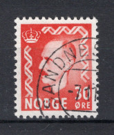 NOORWEGEN Yt. 326A° Gestempeld 1950-1952 - Oblitérés