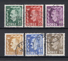 NOORWEGEN Yt. 361/365° Gestempeld 1955 - Used Stamps