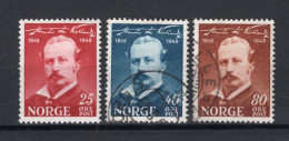 NOORWEGEN Yt. 311/313° Gestempeld 1949 - Used Stamps