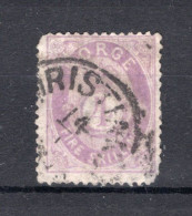 NOORWEGEN Yt. 19° Gestempeld 1871-1875 - Used Stamps
