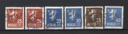 NOORWEGEN Yt. 117/120° Gestempeld 1926-1929 - Unused Stamps
