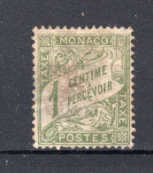 MONACO Yt. T1 MH Portzegels 1905-1909 - Postage Due