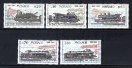 MONACO Yt. 752/756 MNH 1968 - Unused Stamps