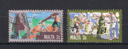 MALTA Yt. 626/627° Gestempeld 1981 - Malte