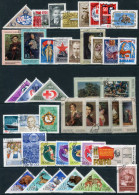 SOVIET UNION 1973  Eighty (80) Used Stamps, All In Complete Issues - Oblitérés
