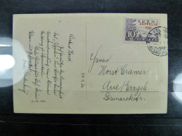 1930, Finlande, Carte Postale Avec 10 M. Zeppelin Timbres - Colecciones
