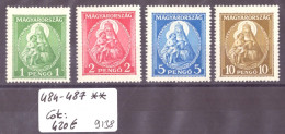 HONGRIE - No Michel 484-487 ** ( SANS CHARNIERE / MNH )  - COTE: 420 € - Unused Stamps